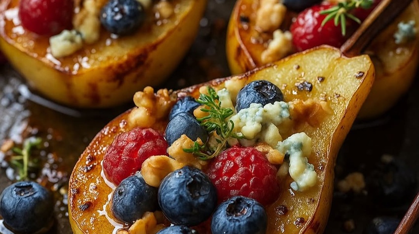 PEČENE KRUŠKE SA PLAVIM SIROM – NAŠA PREPORUKA NEDELJE